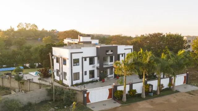 Olkerian Lavish Apartments from the air